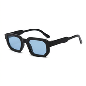 GENTI GLOSSY BLACK / SKY BLUE