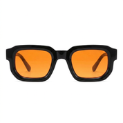 GENTI GLOSSY BLACK / ORANGE SLICE