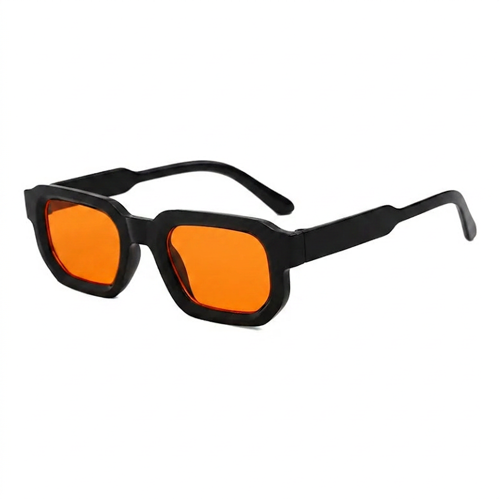 GENTI GLOSSY BLACK / ORANGE SLICE