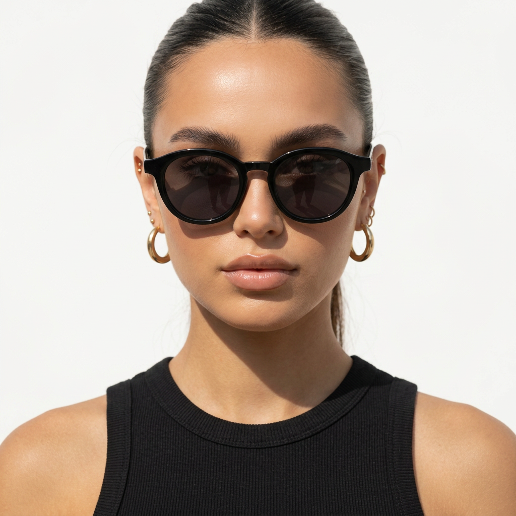 CALI GLOSSY BLACK / DARK GREY