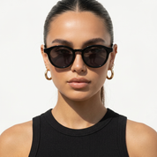CALI GLOSSY BLACK / DARK GREY