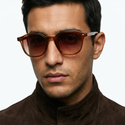 RETRO BROWN FRAME /  RED TEA