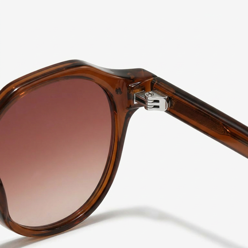 RETRO BROWN FRAME /  RED TEA