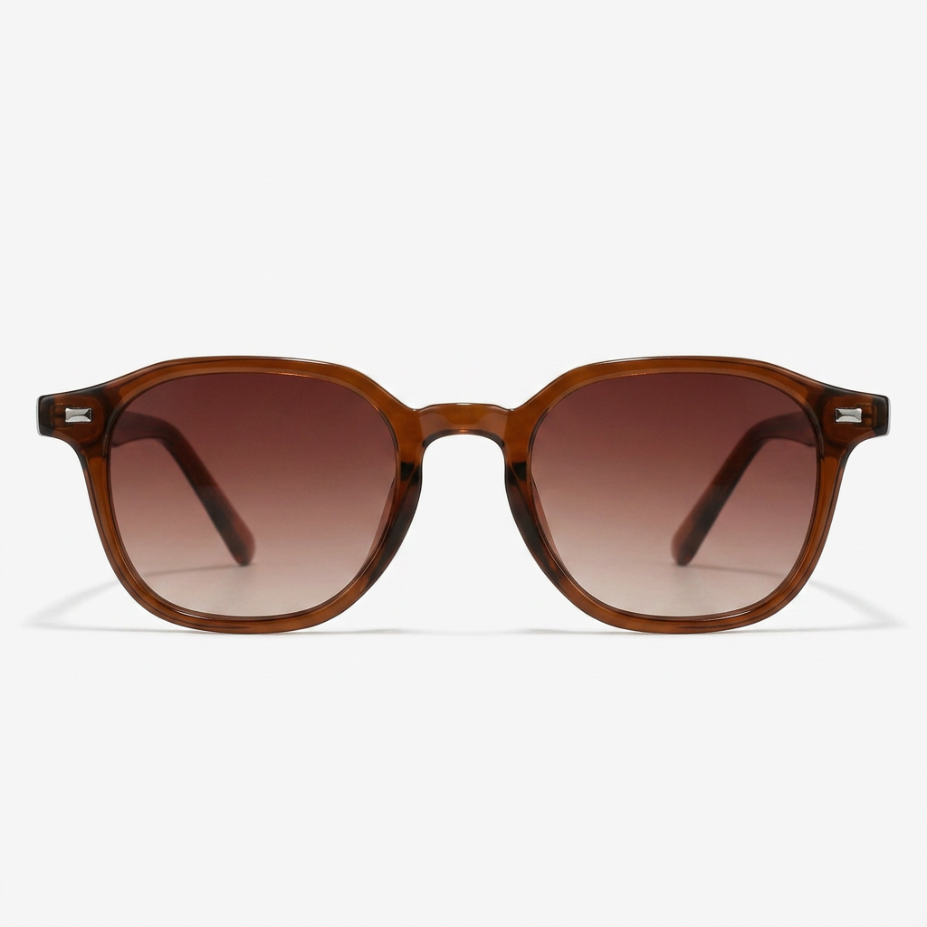RETRO BROWN FRAME /  RED TEA