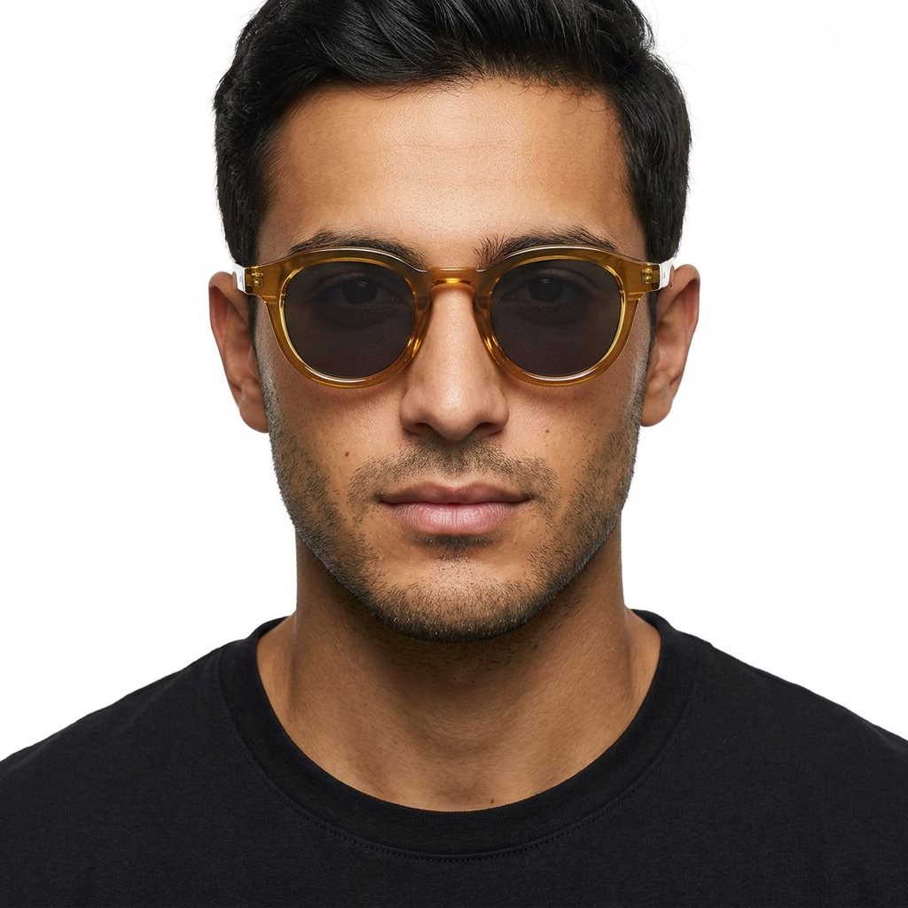 CALI AMBER HONEY / DARK GREY