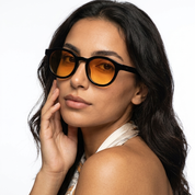 CALI BRIGHT BLACK / DOUBLE ORANGE